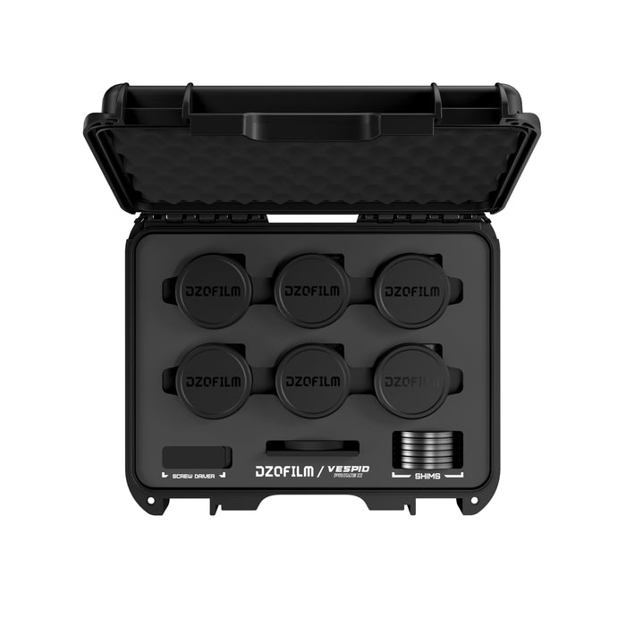DZOFILM DZO-V26SETMX Vespid Prime 2 6本セット(18/24/35/50/85/105mm/T1.9/PLマウント/メートル表記/ハードケース付き)