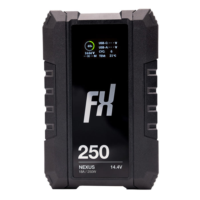 FXLION BP-250SL 液晶ディスプレイ付スマートVマウントバッテリー NEXUS