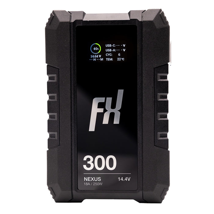 FXLION BP-300SL 液晶ディスプレイ付スマートVマウントバッテリー NEXUS