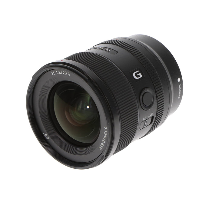 【中古品】SONY SEL20F18G FE 20mm F1.8 G