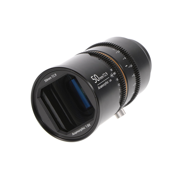 【中古品】BLAZER LENS GJ502918-MFTB Great Joy 50mm T2.9 1.8x Anamorphic Lens(MFT/Blue Flare)