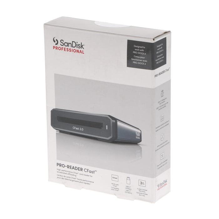 【中古品】SanDisk Professional SDPR2E8-0000-GBAND SanDisk Professional CFast用メディアリーダー