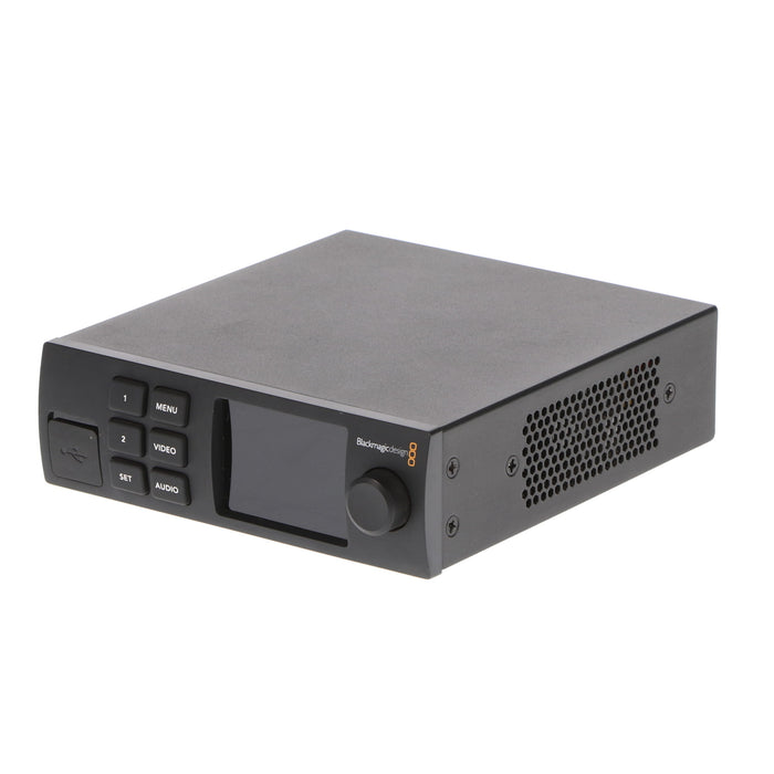 【中古品】BlackmagicDesign CONVNTRM/MB/HOPT + CONVNTRM/YA/SMTPN Teranex Mini HDMI to Optical 12G(Smart Panel付属)