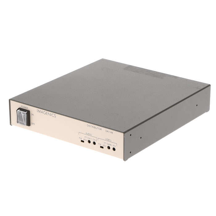 【セール】【中古品】IMAGENICS DA-144 1入力4出力映像、音声(ステレオ、アンバランス)分配器
