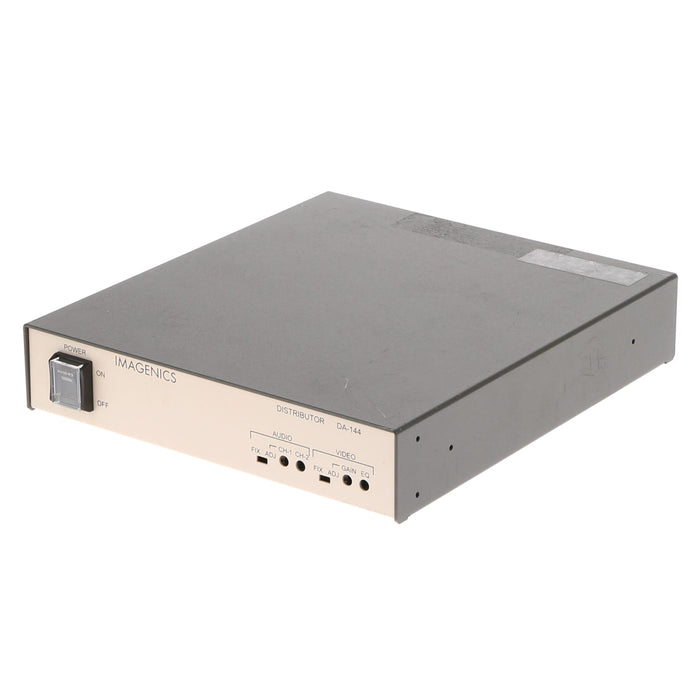 【セール】【中古品】IMAGENICS DA-144 1入力4出力映像、音声(ステレオ、アンバランス)分配器
