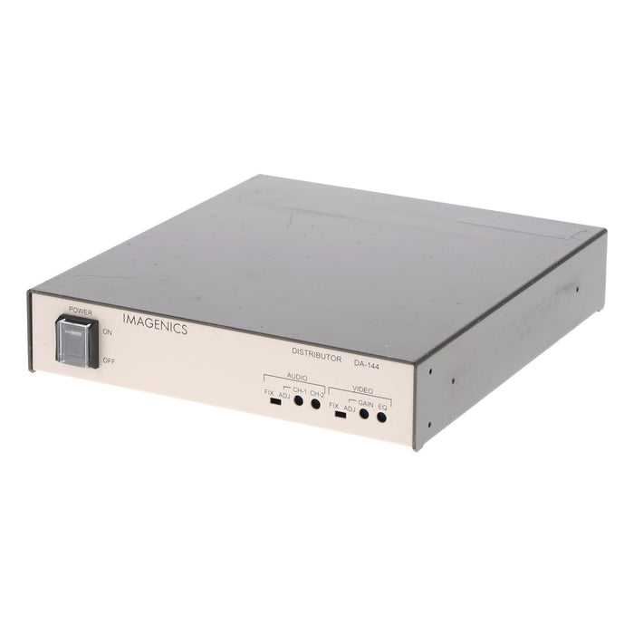 【セール】【中古品】IMAGENICS DA-144 1入力4出力映像、音声(ステレオ、アンバランス)分配器