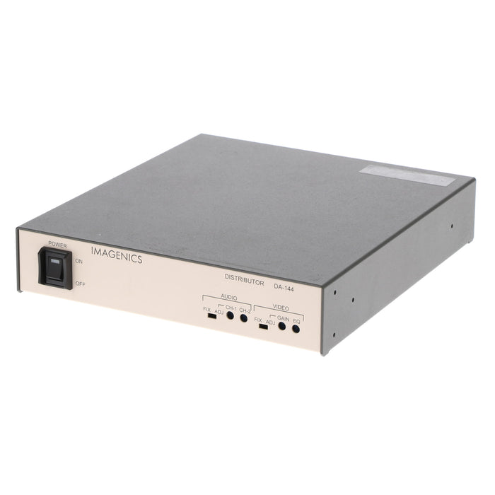 【セール】【中古品】IMAGENICS DA-144 1入力4出力映像、音声(ステレオ、アンバランス)分配器