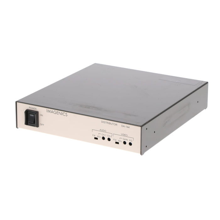 【セール】【中古品】IMAGENICS DA-144 1入力4出力映像、音声(ステレオ、アンバランス)分配器