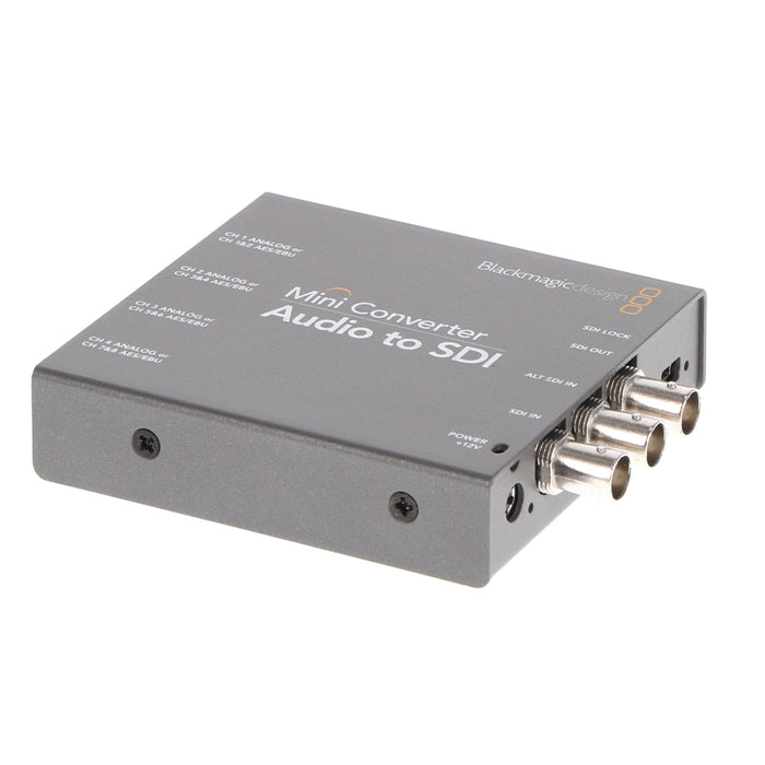 【中古品】BlackmagicDesign CONVMCAUDS2 Mini Converter Audio to SDI 2