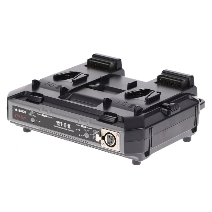 【セール】【中古品】IDX VL-2000S ACアダプター機能付2ch同時急速充電器