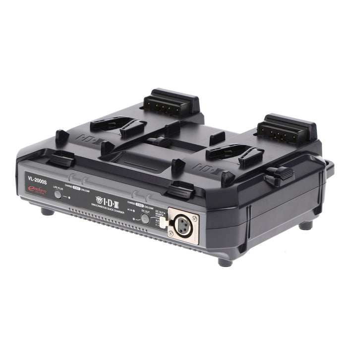 【セール】【中古品】IDX VL-2000S ACアダプター機能付2ch同時急速充電器