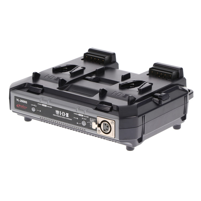 【セール】【中古品】IDX VL-2000S ACアダプター機能付2ch同時急速充電器
