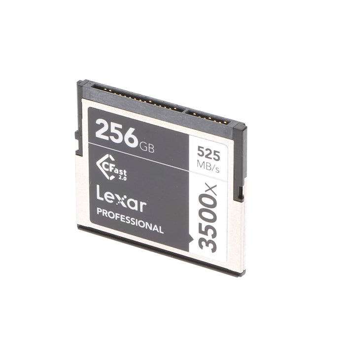 【中古品】Lexar LC256CRBJP3500+ SDDR-299-J01 Professional 3500x CFast 2.0カード 256GB(カードリーダー付属)