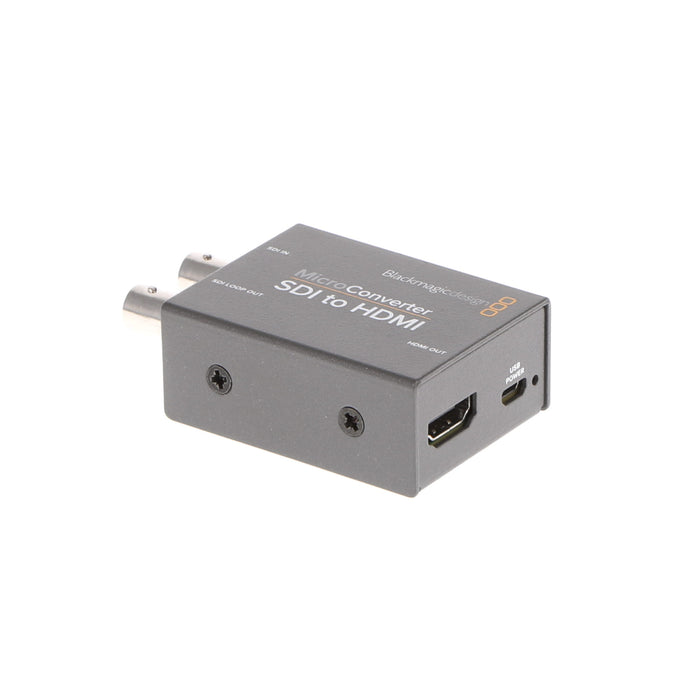 【中古品】BlackmagicDesign CONVCMIC/SH/WPSU Micro Converter SDI to HDMI wPSU(パワーサプライ付属)