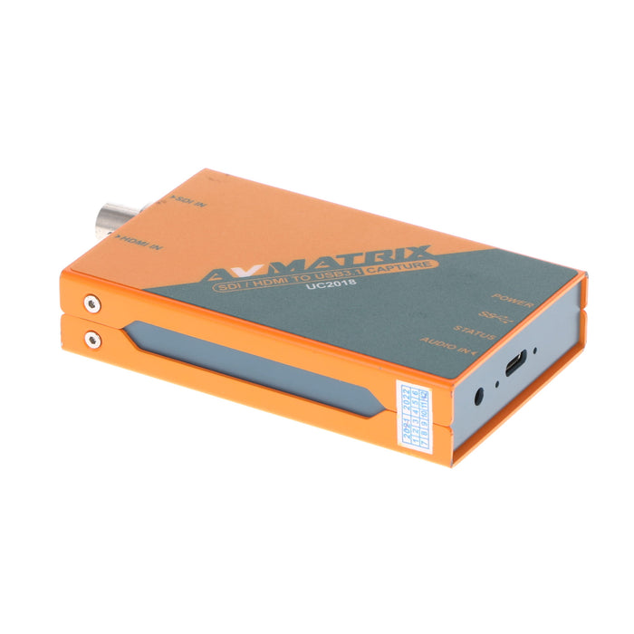 【中古品】AVMATRIX UC2018 SDI/HDMI to USBビデオキャプチャー