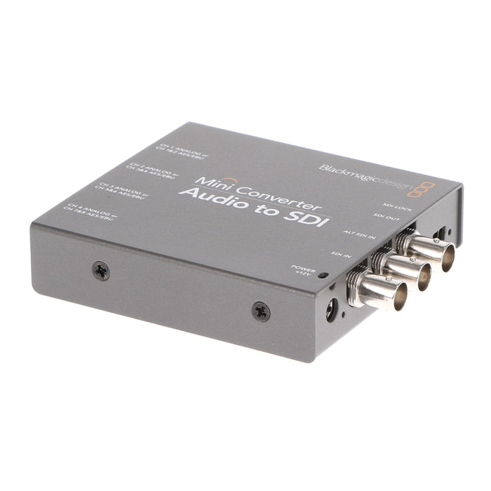 【中古品】BlackmagicDesign CONVMCAUDS2 Mini Converter Audio to SDI 2