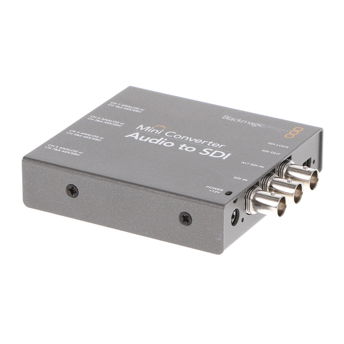 【中古品】BlackmagicDesign CONVMCAUDS2 Mini Converter Audio to SDI 2