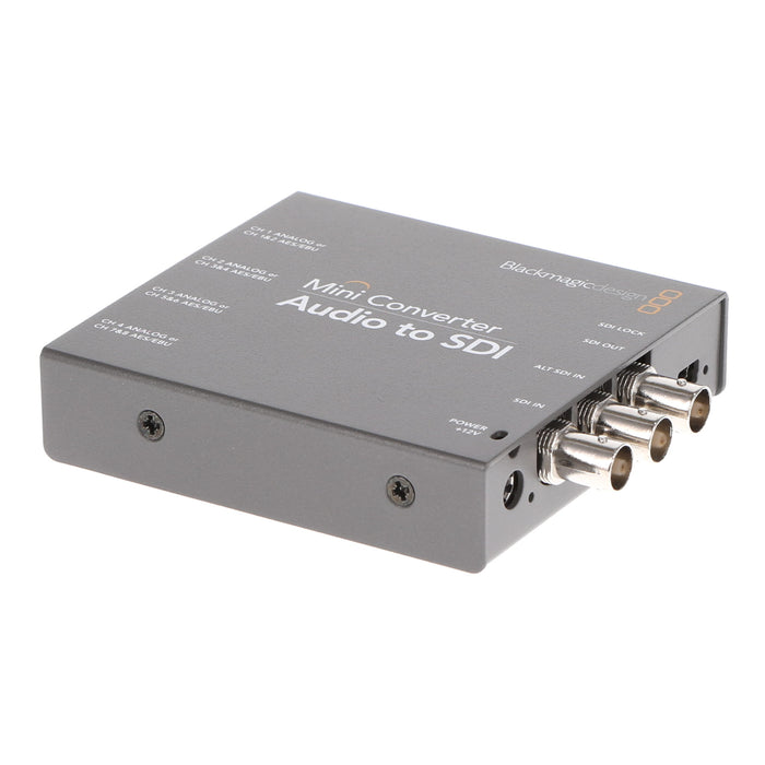 【中古品】BlackmagicDesign CONVMCAUDS2 Mini Converter Audio to SDI 2