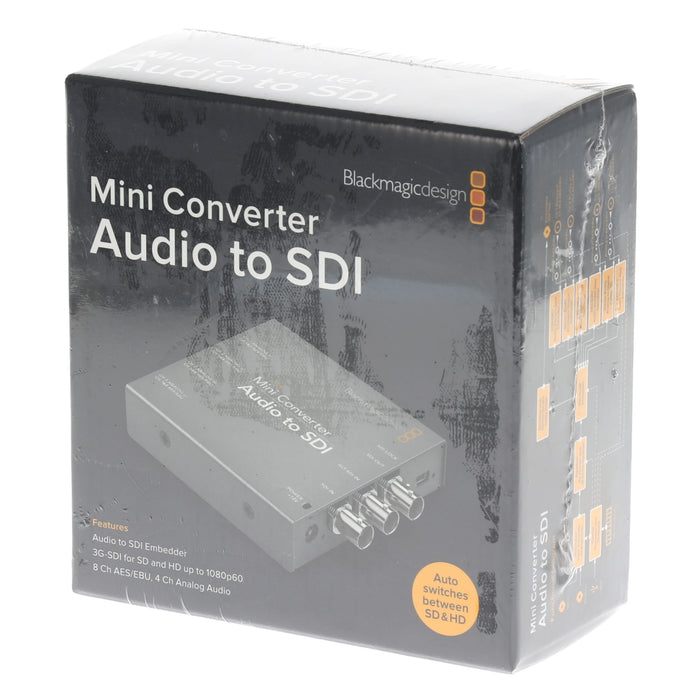 【中古品】BlackmagicDesign CONVMCAUDS2 Mini Converter Audio to SDI 2