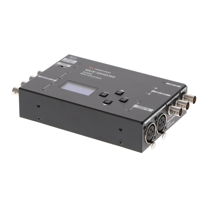 【中古品】VIDEOTRON MUX-30HD/SD 3G対応オーディオリマッピング機能付き音声マルチプレクサー