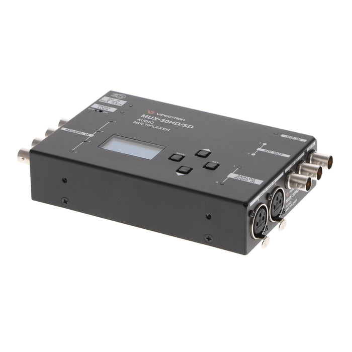 【中古品】VIDEOTRON MUX-30HD/SD 3G対応オーディオリマッピング機能付き音声マルチプレクサー