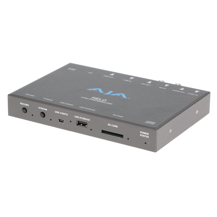 【中古品】AJA Video Systems HELO H.264 HD/SDレコーダー/ストリーミングアプライアンス