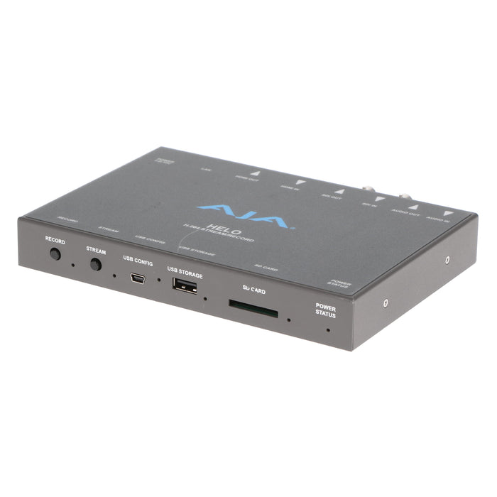 【中古品】AJA Video Systems HELO H.264 HD/SDレコーダー/ストリーミングアプライアンス