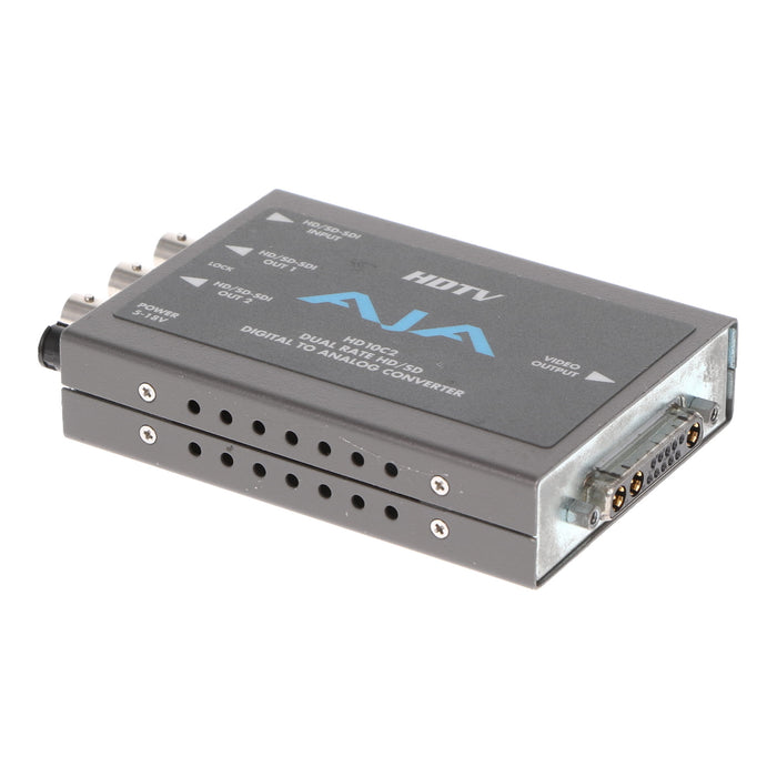 【中古品】AJA Video Systems HD10C2 SD/HD-SDIデジタル→アナログHD対応D/Aコンバータ