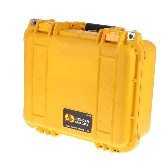 【中古品】PELICAN 1400NF-YELLOW 1400 Protector Case (フォーム無し/黄)