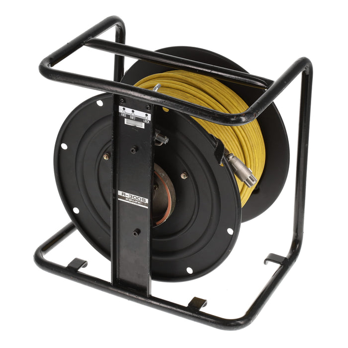 【中古品】CANARE R-300S ケーブル付リール(XLR/約100m)イエロー