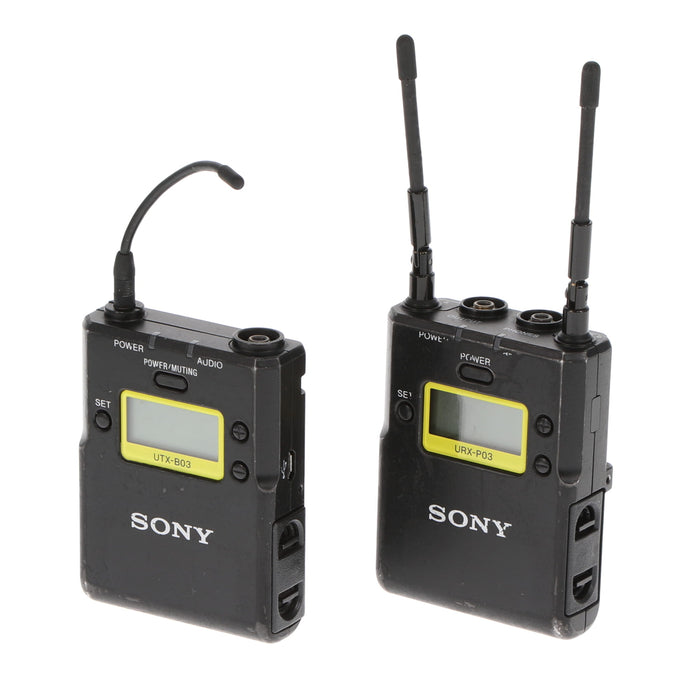 【中古品】SONY UWP-D11 B帯ワイヤレスマイクロホンパッケージ