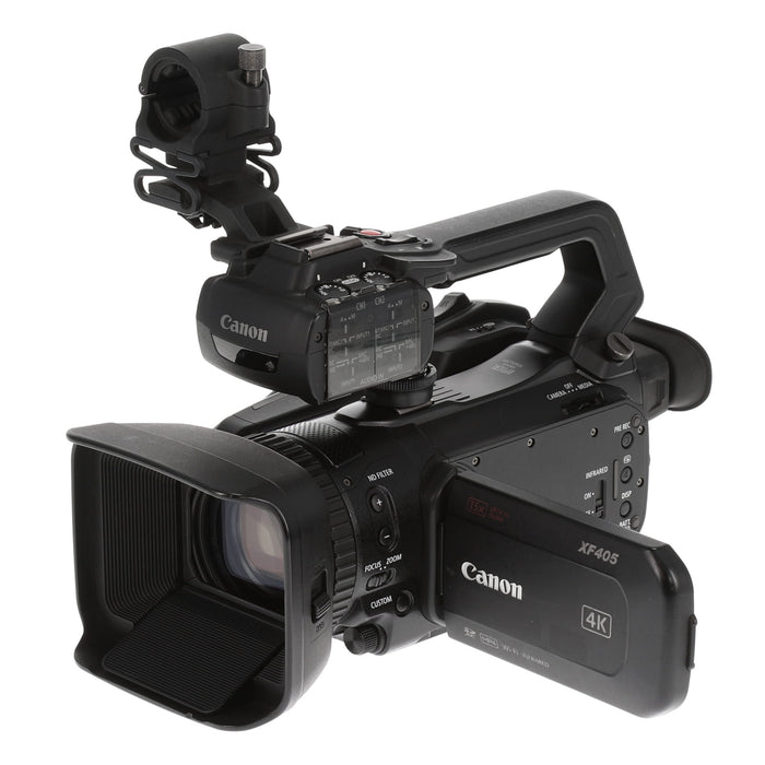 【中古品】Canon XF405 業務用4Kデジタルビデオカメラ(3G-SDI端子付き)