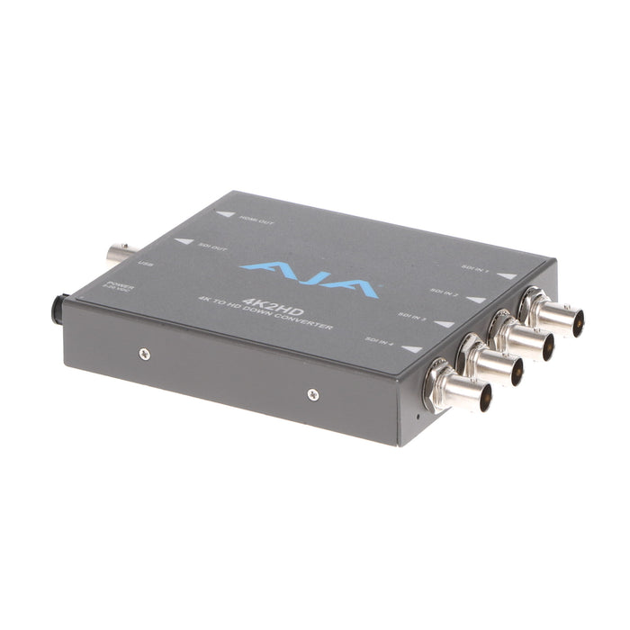 【中古品】AJA Video Systems 4K2HD 4K SDI→HD-SDI/HDMI(HD解像度)コンバータ