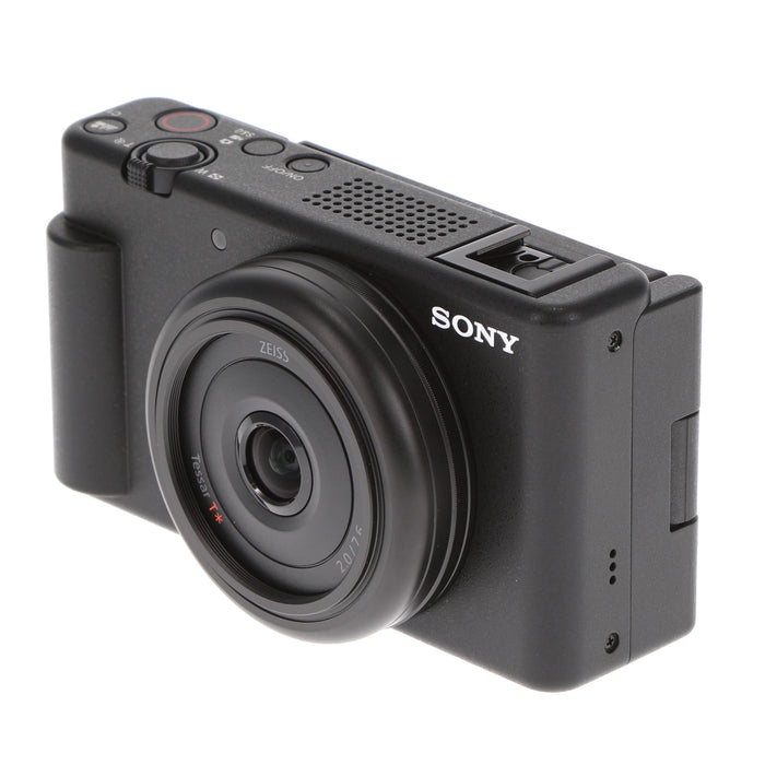 【中古品】SONY ZV-1F B デジタルカメラ VLOGCAM(ブラック)