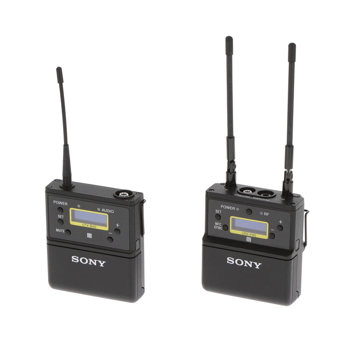 【中古品】SONY UWP-D21 B帯アナログワイヤレスマイクロホンパッケージ(ボディーパックトランスミッター/ポータブルチューナー)