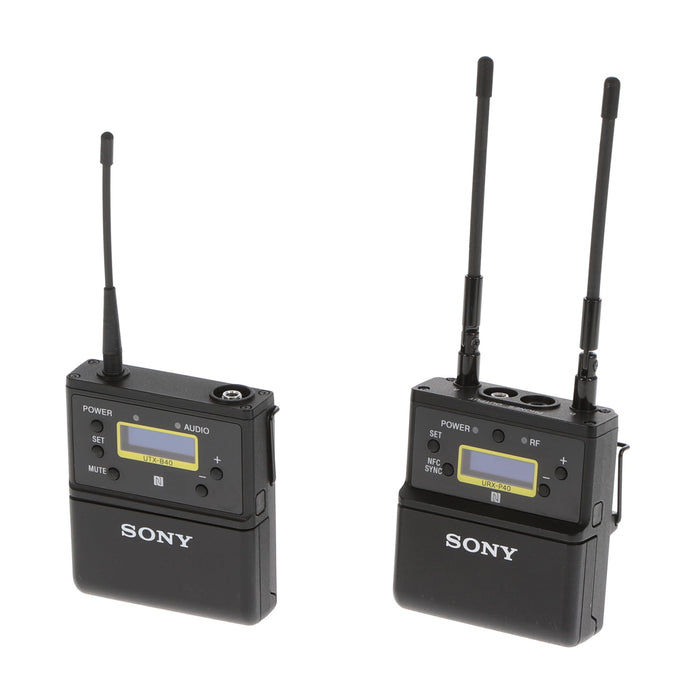 【中古品】SONY UWP-D21 B帯アナログワイヤレスマイクロホンパッケージ(ボディーパックトランスミッター/ポータブルチューナー)