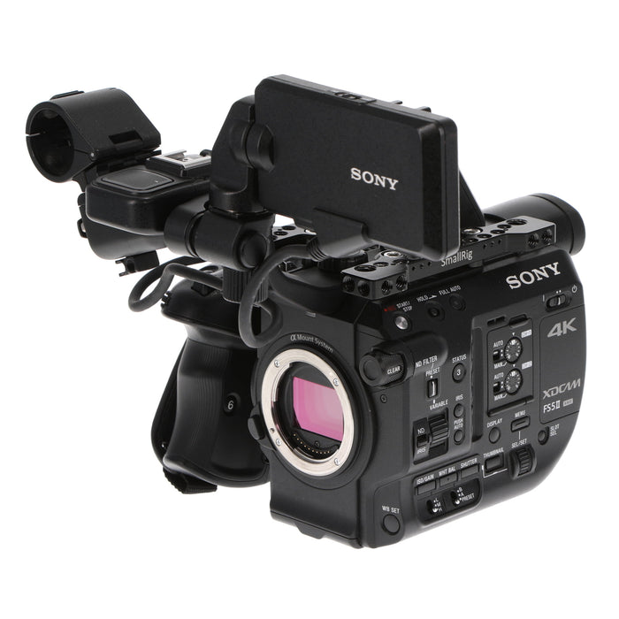 【中古品】SONY PXW-FS5M2 XDCAMメモリーカムコーダー(ボディのみ)