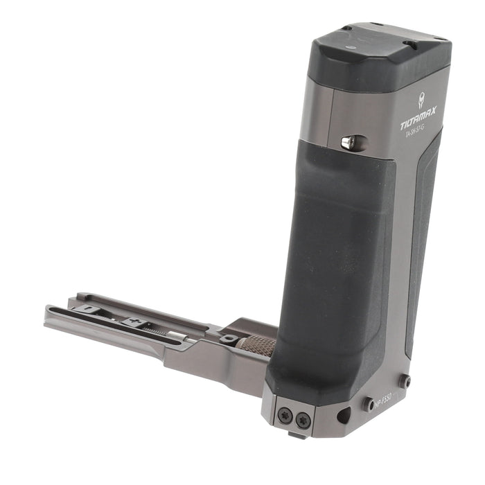 【中古品】Tilta TA-SH4-57-G Side Power Handle Type I (F570 Battery) – Tilta Gray(ジャンク品)