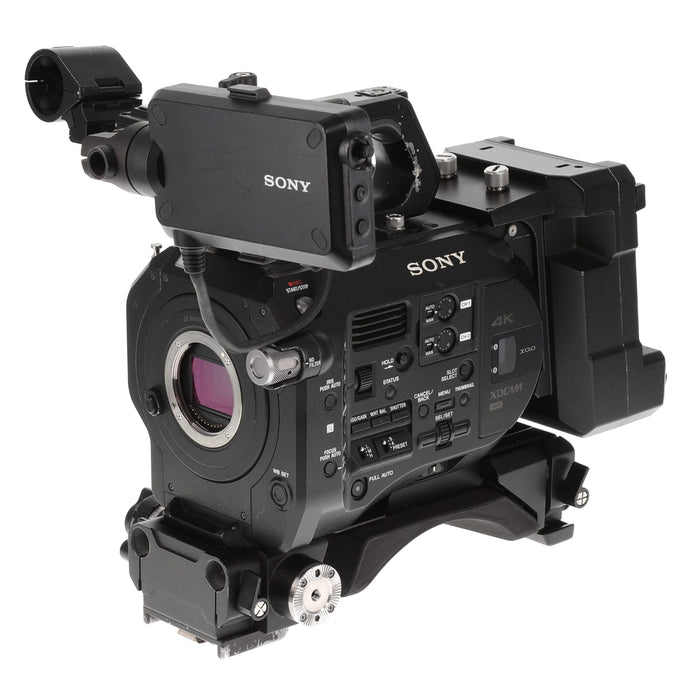 【中古品】SONY PXW-FS7 +XDCA-FS7 + VCT-FS7 XDCAMメモリーカムコーダー(拡張ユニット/ライトウェイトロッドサポート付属)