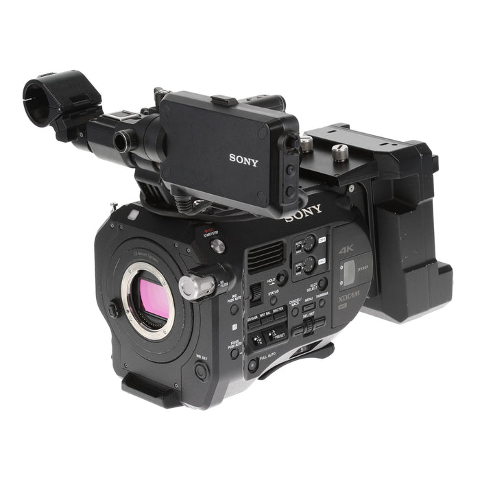 【中古品】SONY PXW-FS7 + XDCA-FS7 XDCAMメモリーカムコーダー(ボディのみ)(拡張ユニット付属)