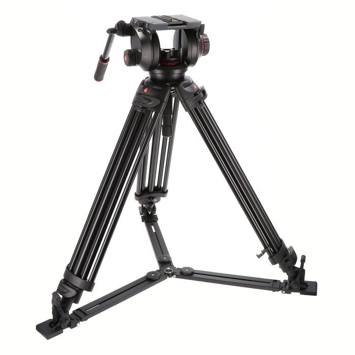【中古品】Manfrotto 509HD 545GB ビデオキット ツイン GSタイプ