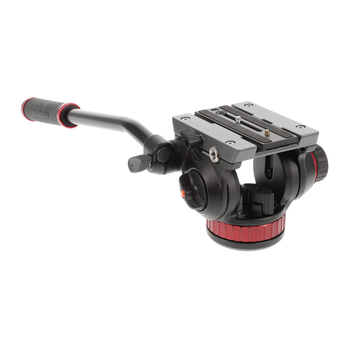 【中古品】Manfrotto MVH502AH プロフルードビデオ雲台(フラットベース)