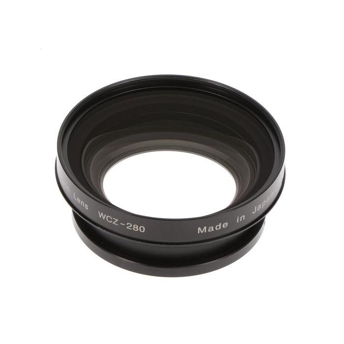 【中古品】Zunow WCZ-280 4K対応 0.83倍 ワイドコンバージョンレンズ(Φ77 変換リング付き)