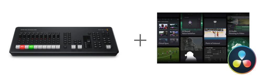 BlackmagicDesign ATEM Mini Extreme ISO G2 アーカイブ編集セット ATEM Mini Extreme ISO G2 + DaVinci Resolve Studio