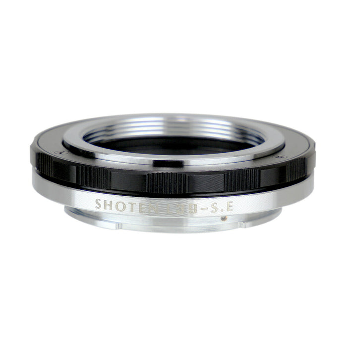 SHOTEN L39-SE (B) マウントアダプター L39-SE(B)(ライカL39マウントレンズ → ソニーEマウント変換)アジャスト機能付き