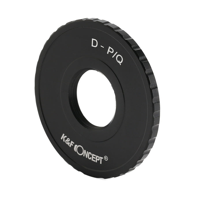 K&F CONCEPT KF-DQ レンズマウントアダプター KF-DQ(Dマウントレンズ → ペンタックスQマウント変換)