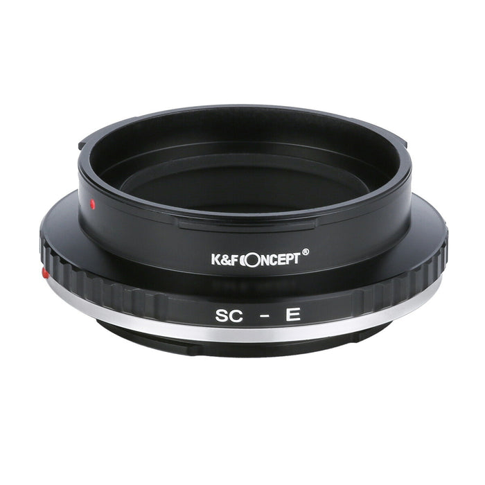 K&F CONCEPT KF-CNRFE レンズマウントアダプター KF-CNRFE(旧コンタックスC・ニコンSマウント(外爪)レンズ → ソニーEマウント変換)