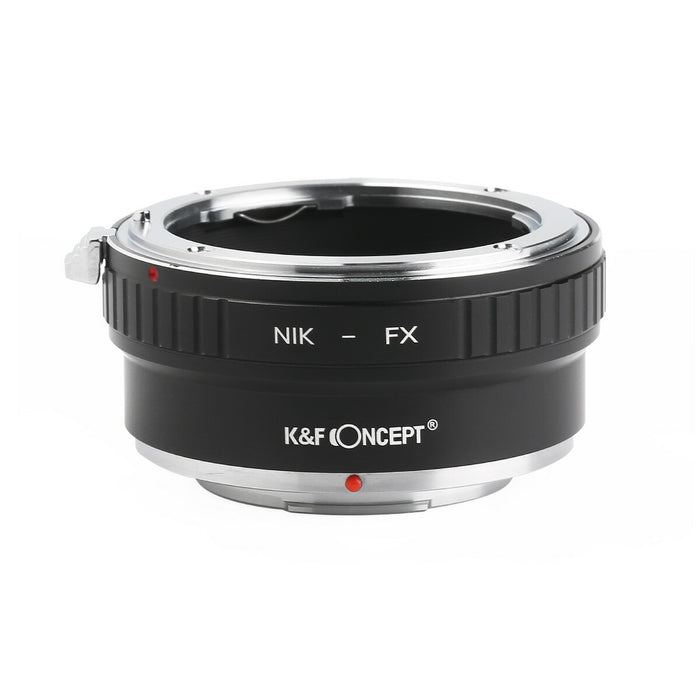 K&F CONCEPT KF-NFX2 レンズマウントアダプター KF-NFX2(ニコンFマウントレンズ → 富士フイルムXマウント変換)