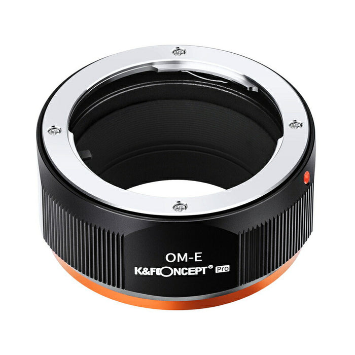 K&F CONCEPT KF-OME.P レンズマウントアダプター KF-OME.P(オリンパスOMマウントレンズ → ソニーEマウント変換)
