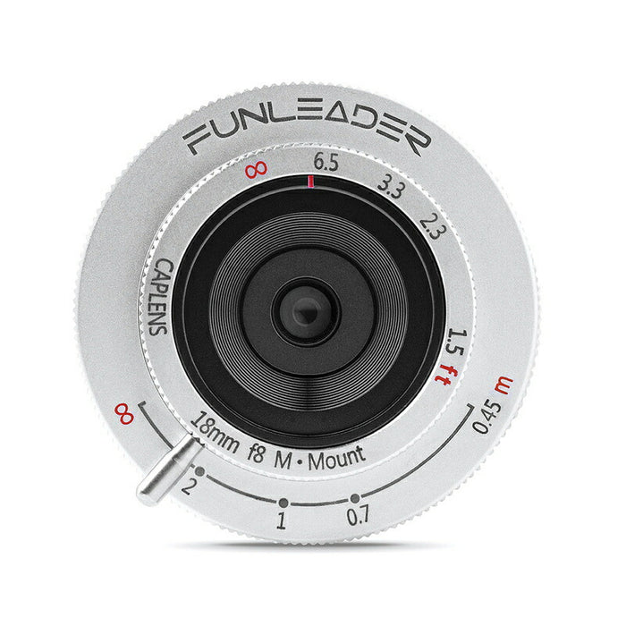 Funleader FL188M (S) CAPLENS 18mm f/8.0 M(Mマウント/シルバー )